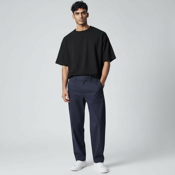 Polo Ralph Lauren Other - Polo by Ralph Lauren Pants Mens 35x30  Blue Cotton Preston Chino Trousers Preppy